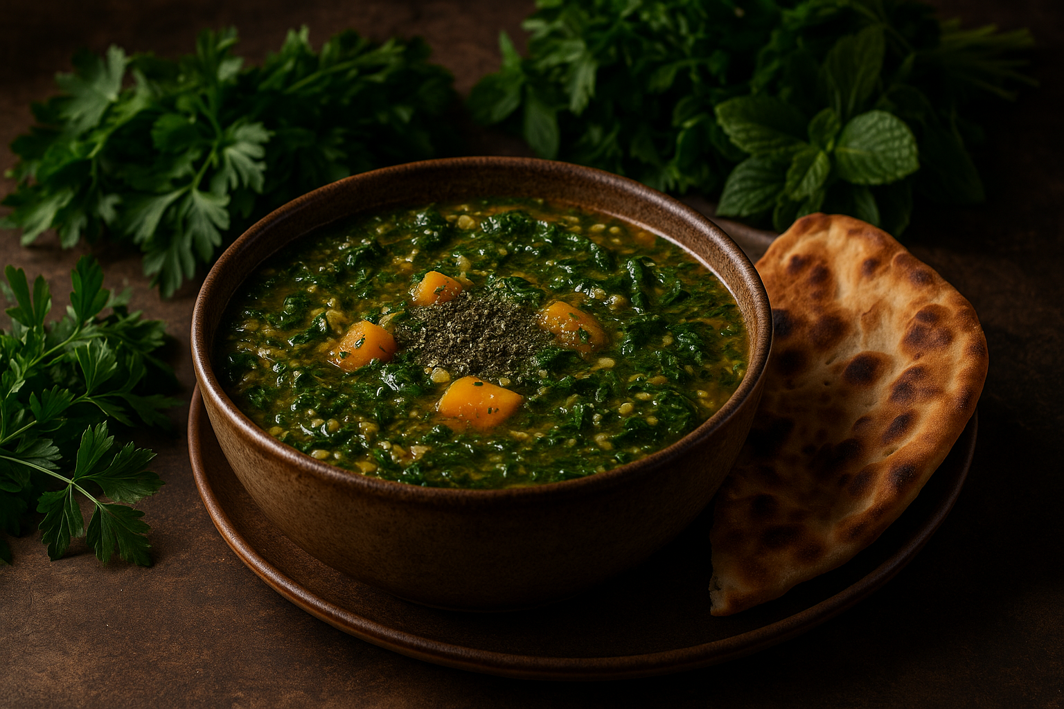 Persian Pumpkin Soup.